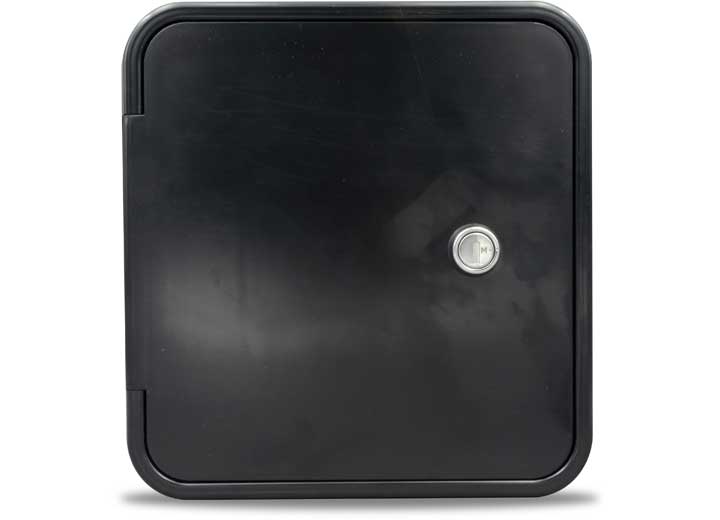 B&B Molders MULTI-PURPOSE/FUEL HATCH W/O BACK, KEY LOCK, BLACK