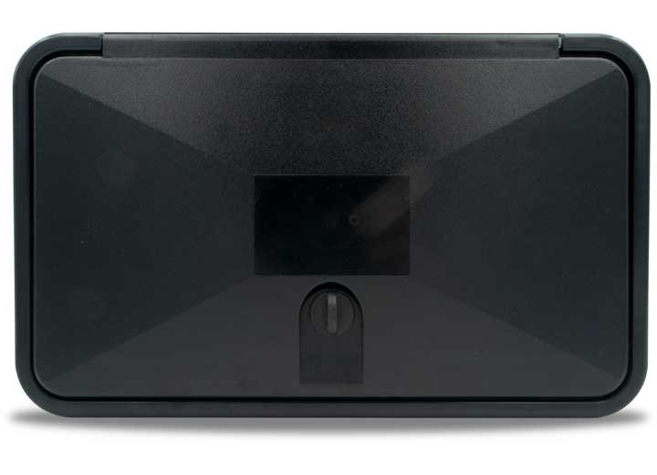 B&B Molders MULTI-PURPOSE ACCESS HATCH, THUMB LOCK, BLACK