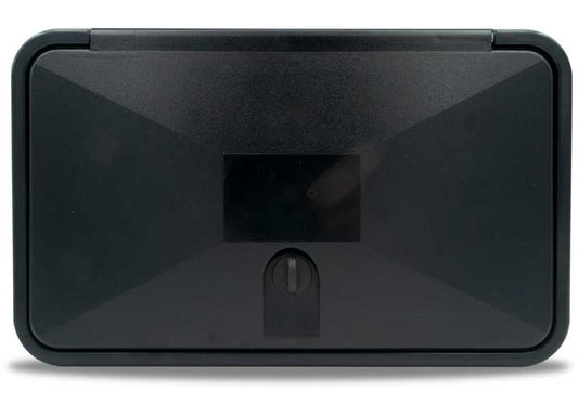 B&B Molders MULTI-PURPOSE ACCESS HATCH, THUMB LOCK, BLACK