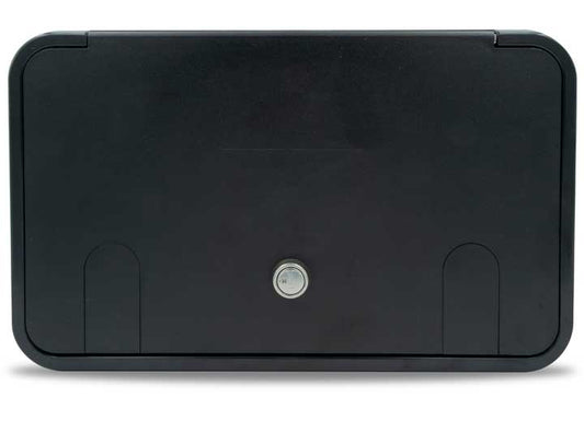B&B Molders MULTI-PURPOSE, 2 VERMIN DOORS, KEY LOCK, BLACK