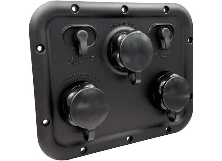 B&B Molders TITUS T1 H2O SYSTEM, BLACK