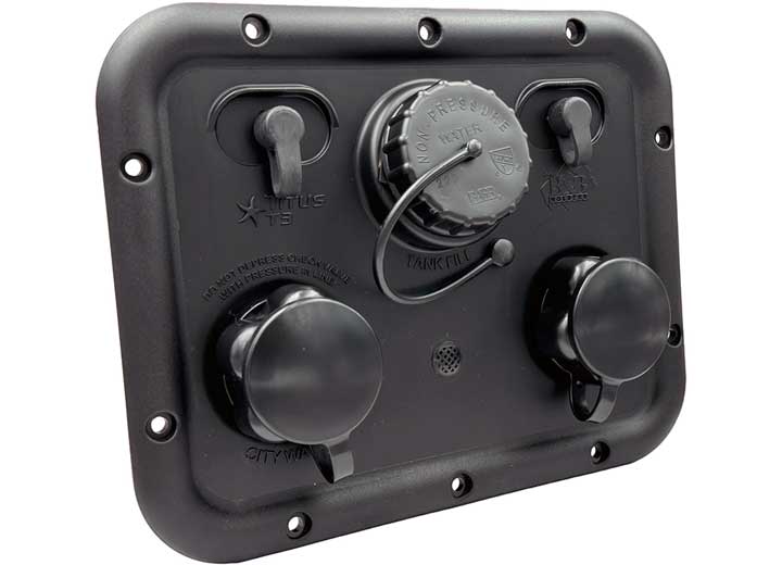 B&B Molders TITUS T3 H2O SYSTEM, BLACK