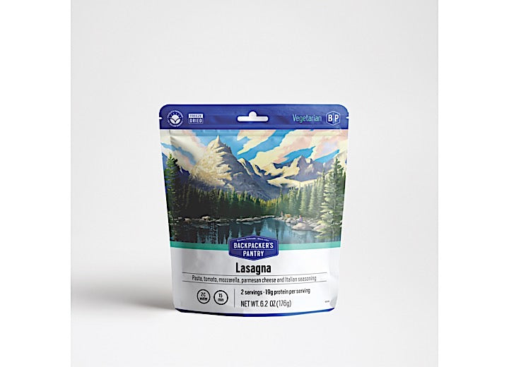 Backpacker's Pantry LASAGNA, 2-SERVE (6 POUCHES)