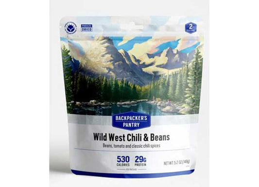 Backpacker's Pantry WILD WEST CHILI & BEANS, 2-SERVE (6 POUCHES)