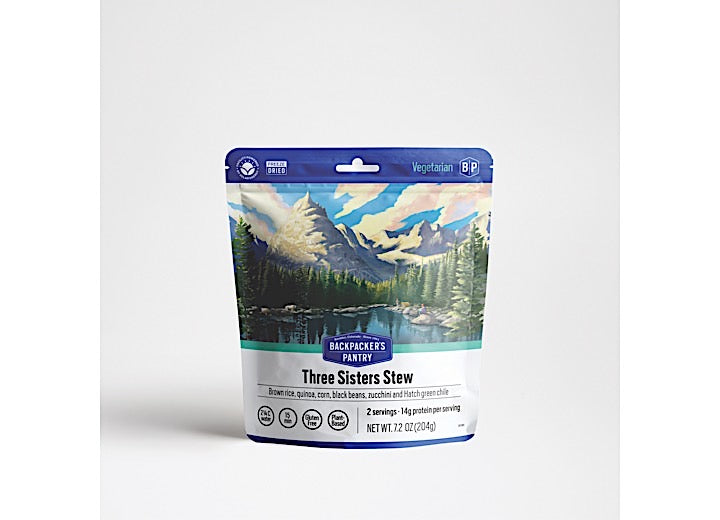 Backpacker's Pantry THREE SISTERS STEW, 2-SERVE, GLUTEN FREE AND VEGAN (6 POUCHES)