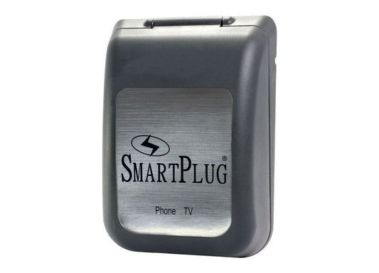 SmartPlug SINGLE COAX-TV /INTERNET CONNECTOR W/NON-METALLIC DOOR /BLACK