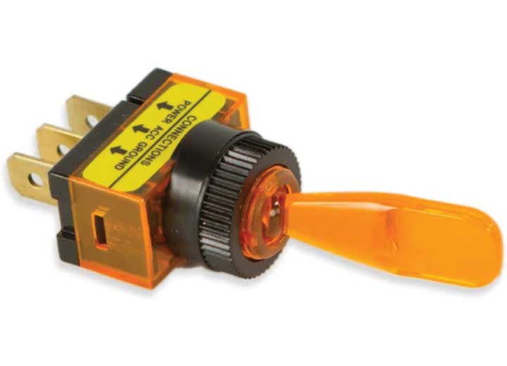 Battery Doctor AUTOMOTIVE ILLUMINATED TOGGLE SWITCH-20A-AMBER