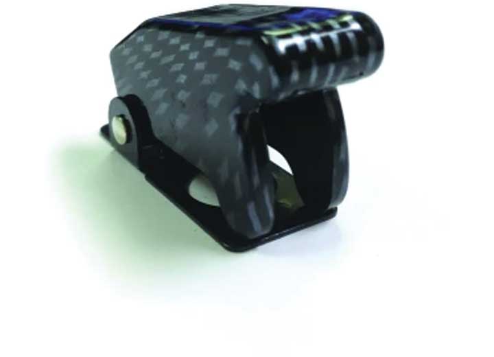 Battery Doctor AIRCRAFT STYLE TOGGLE SWITCH POSITION INDICATION COVER-CARBON FIBER