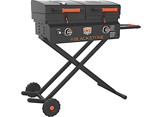 Blackstone On The Go Scissor Leg Tailgater - 17” Griddle + 17” Grill Box