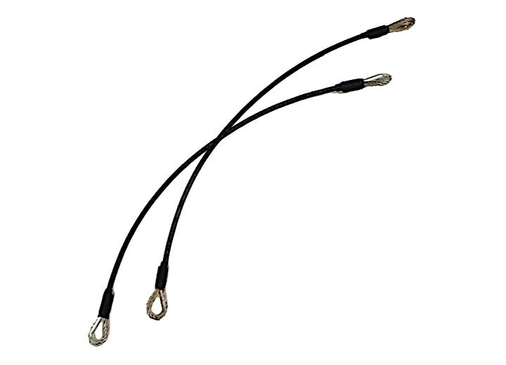 Blue Ox SAFETY CABLE KIT, PERMANENT MOUNT, 10,000 LB, 3