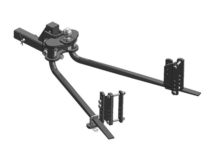 Blue Ox HITCH, 2-POINT RD BAR WD, 1200LB