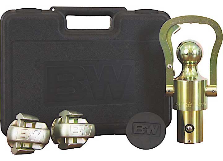 B & W Trailer Hitches OEM BALL & SAFETY CHAIN LOOPS & GOOSENECK HOLE PLUG, GM/FORD/NISSAN