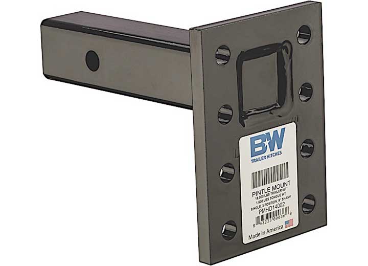 B & W Trailer Hitches B&W Trailer Hitches Heavy Duty Pintle Mount