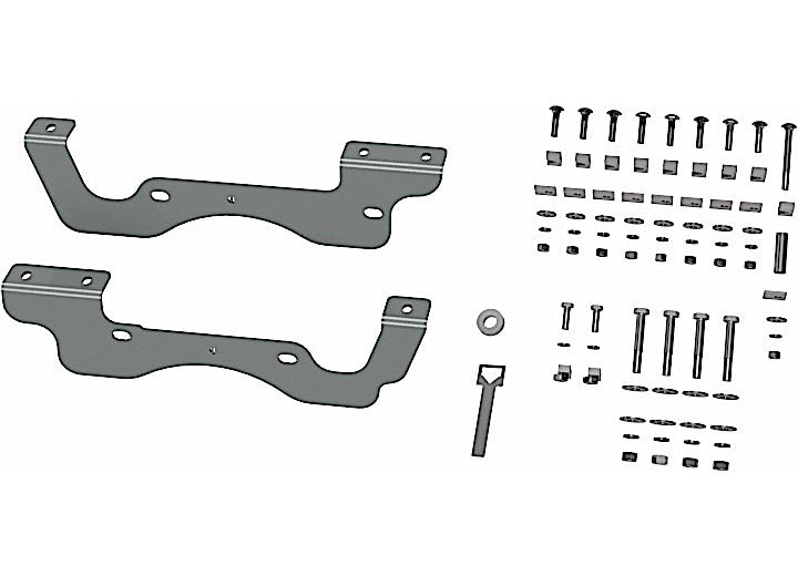 B & W Trailer Hitches 15-C F150 QUICK FIT CUSTOM INSTALLATION BRACKETS AND HARDWARE