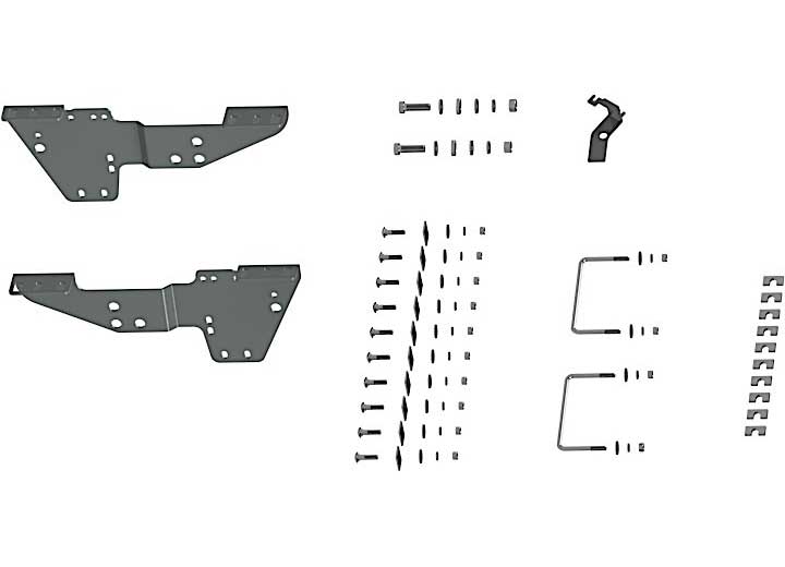 B & W Trailer Hitches 01-10 SILVERADO/SIERRA 2500/3500 QUICK FIT CUSTOM INSTALL BRACKET
