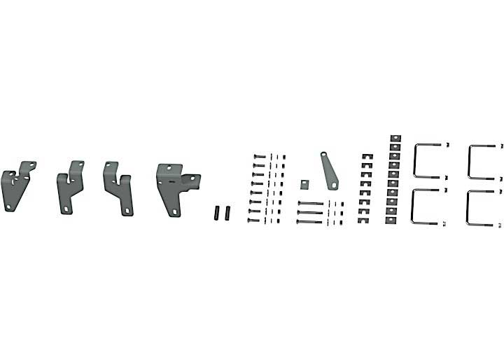B & W Trailer Hitches B & W Patriot Custom Bracket Kit With Rails
