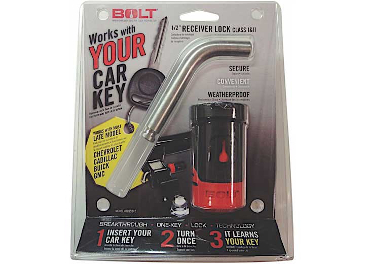 Bolt Lock Bolt 1/2-inch Receiver Lock