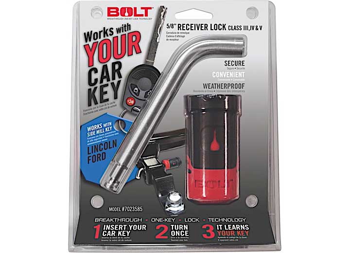Bolt Lock Bolt 5/8-inch Receiver Lock