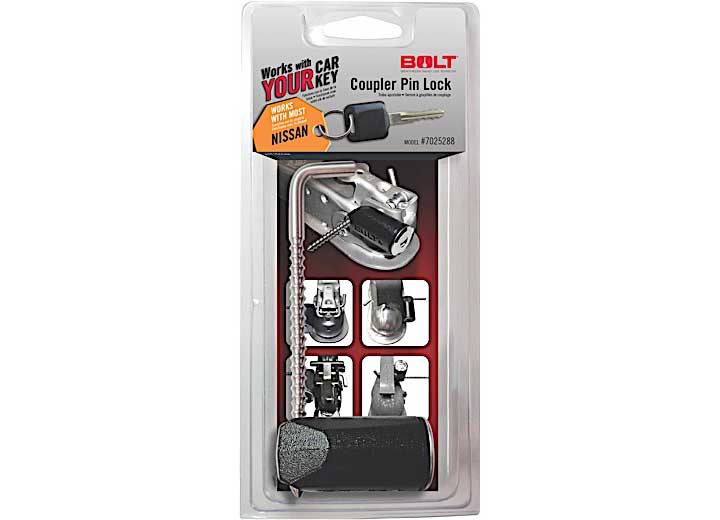 Bolt Lock (CLAMSHELL)NISSAN VEHICLES COUPLER PIN LOCK