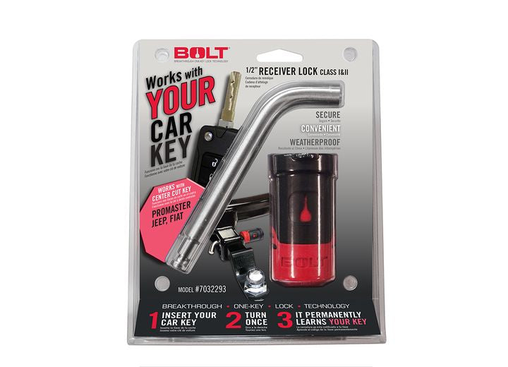 Bolt Lock ALL JEEP CENTER CUT INCLUDES JL 1/2IN RECEIVER LOCK