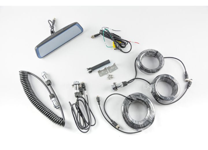 Brandmotion UNIVERSAL FIT TRANSPARENT TRAILER REAR VISION SYSTEM