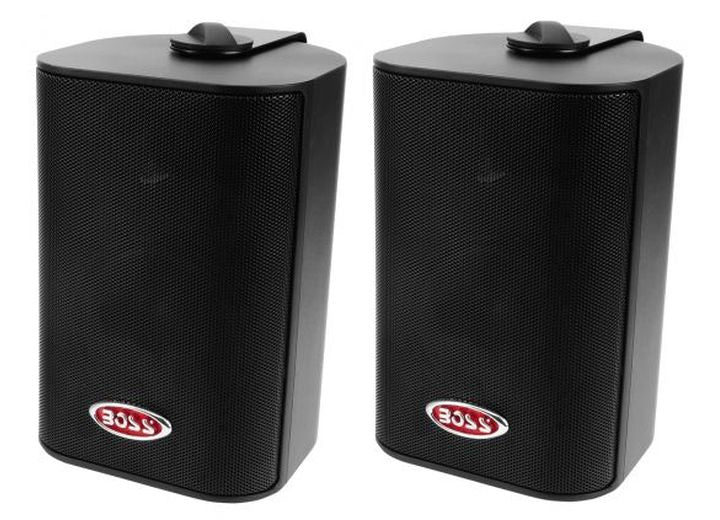 BOSS AUDIO SYSTEMS MR4.3B 200 WATT PER PAIR, 4 INCH, FULL RANGE, 3 WAY WEATHERPROOF