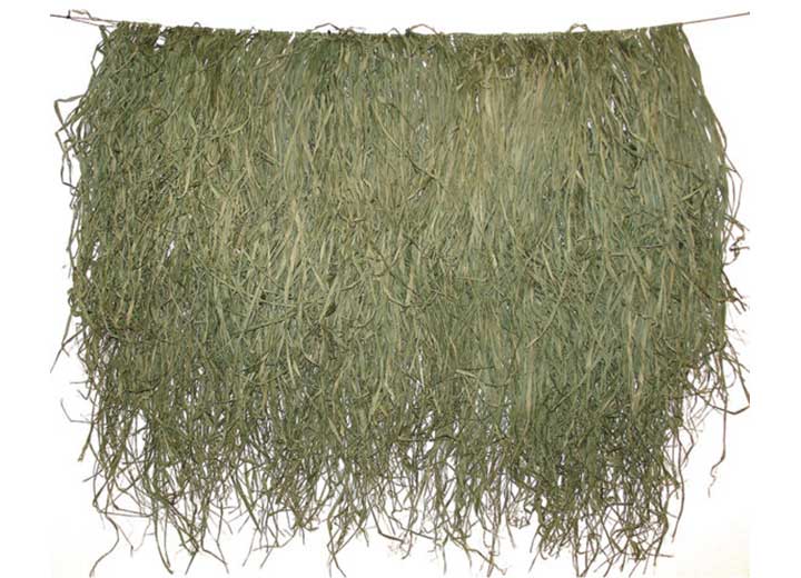 Beavertail Boats and Decoys GHILLIE GRASS GREEN - ALL NATURAL RAFFIA GRASS MAT