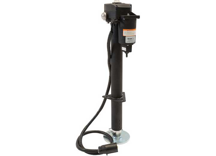 Buyers Products Tongue Jack, 3, 500 Lb., 12 Volt Electric, Black