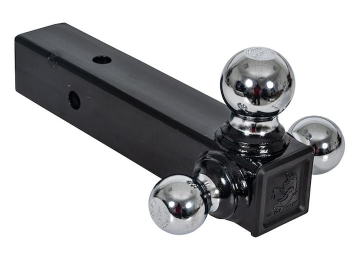 Buyers Products TRIBALL HITCH WITH CHROME TOWING BALLS- 2-1/2 IN RECIEVER