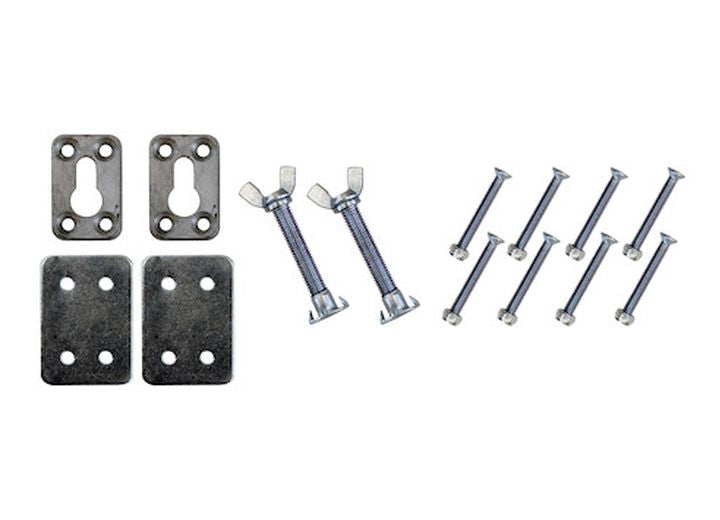 Buyers Products Motorcycle Wheel Chock Crm Hardware Kit