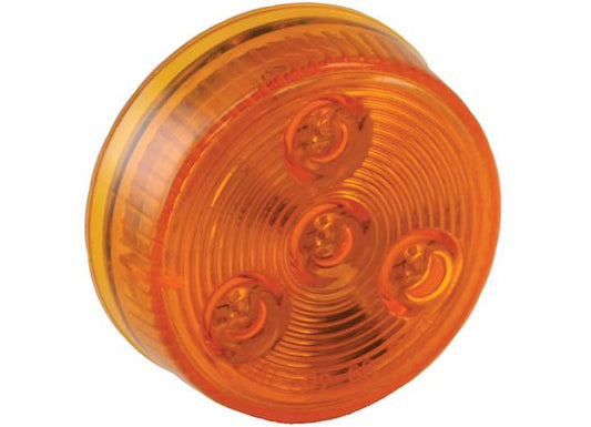 Buyers Products 2IN ROUND MARKER LIGHT- AMBER 4LED