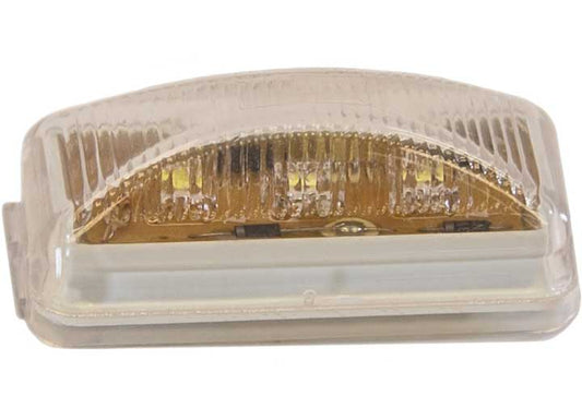 Buyers Products 2.5 INCH CLEAR SURFACE MOUNT MARKER LIGHT WITH 3 LED
