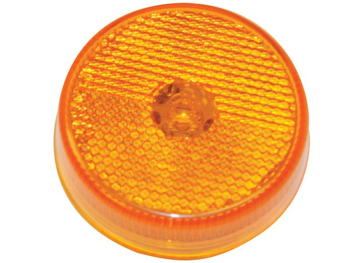 Buyers Products Light, 2.5 In. Rd, Marker, 4Led, Amber 10 Min