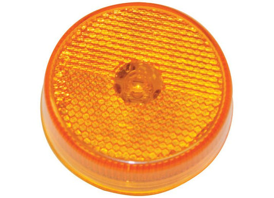 Buyers Products Light, 2.5 In. Rd, Marker, 4Led, Amber 10 Min