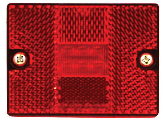 Buyers Products Rectangular Marker Clearance Light Kit With Reflex And 6 Leds