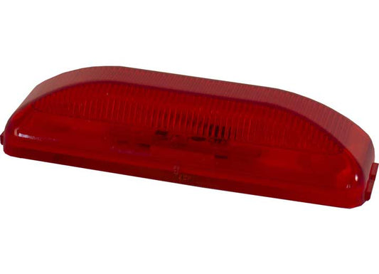 Buyers Products 3.75 INCH RED RECTANGULAR MARKER/CLEARANCE LIGHT WITH 2 LED
