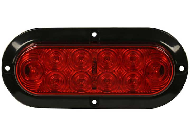Buyers Products LIGHT,6.5IN OVAL,STOP/TURN/TAIL,10 LED