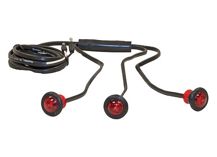 Buyers Products LIGHT, ID MARKER,(9) LED,RED,3/4IN, W/