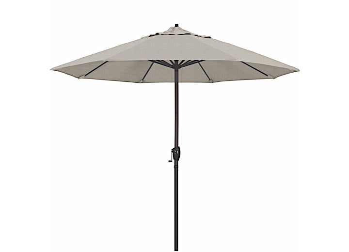 California Umbrella Casa Series 9 ft. Patio Umbrella - Woven Granite Olefin / Bronze