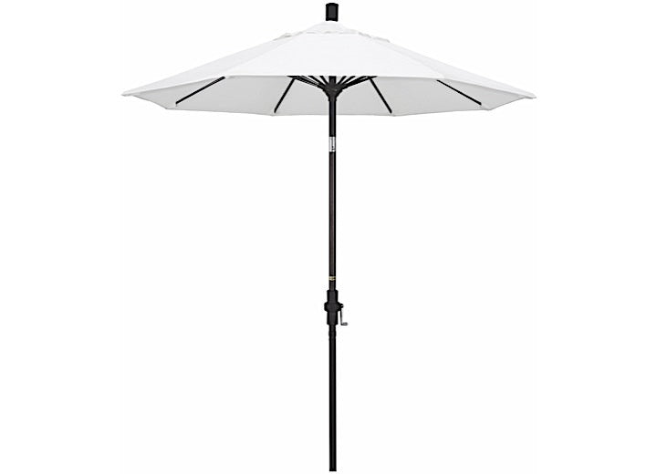 California Umbrella Sun Master Series 7.5 ft. Patio Umbrella - Natural Sunbrella / Bronze