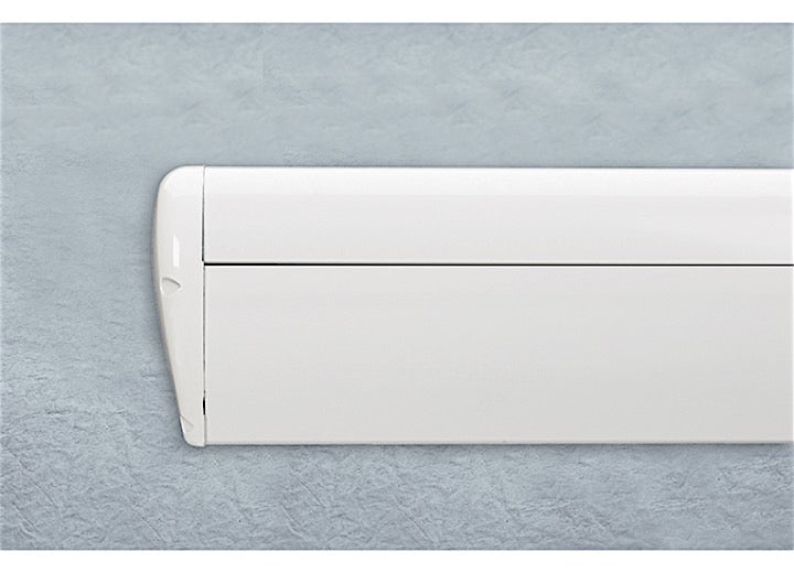 Carefree of Colorado Slideout Kover III Awning - 121" White Vinyl Fabric, White Case & Wind Deflector