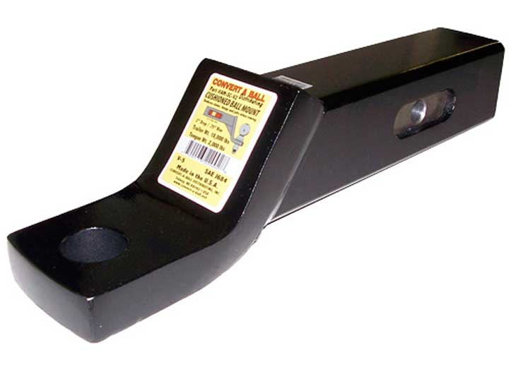 Convert-A-Ball Super Duty Cushioned Ball Mount for 2.5" Receivers - 2" Drop