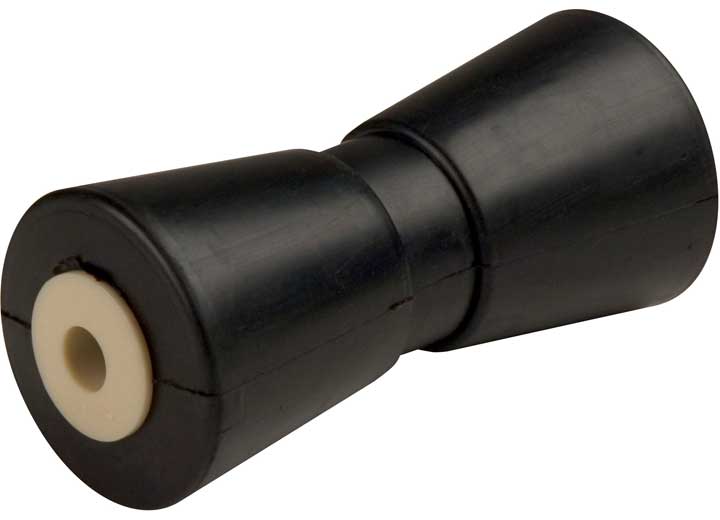 C.E. Smith Company KEEL ROLLER 8IN - 5/8IN ID, W/BUSHING WHITE PRESS IN, UPC LABEL