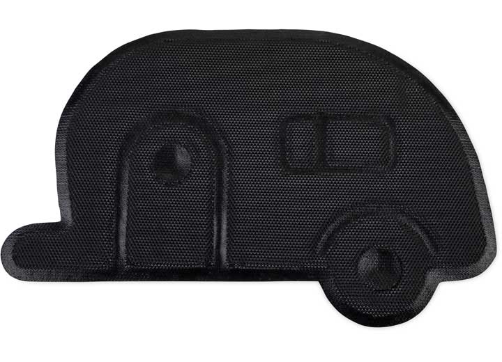 Camco LIBATC - SCRUB RUG, GRAY, RETRO TRAVEL TRAILER