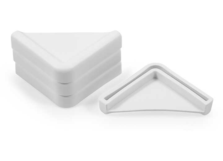 Camco RV Slide-Out Corner Guard (4-Pack) – White