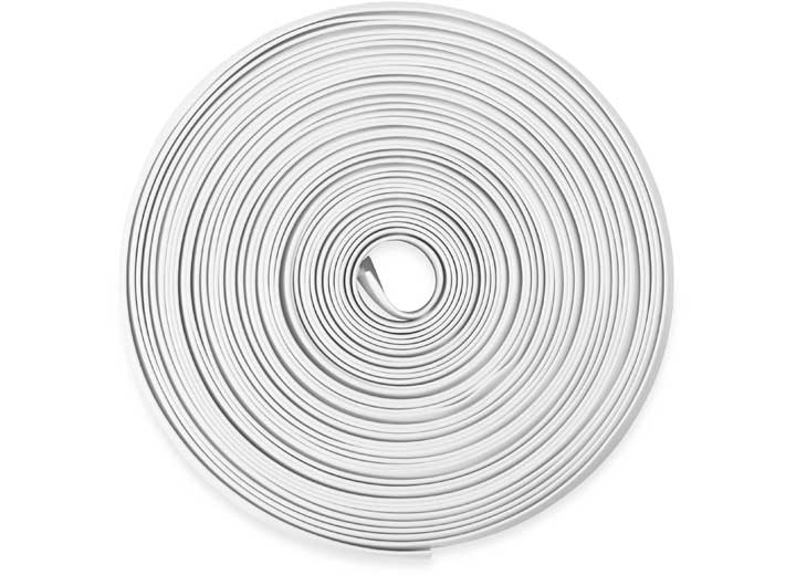 Camco Vinyl Trim Insert - 1 in. x 25 ft., White