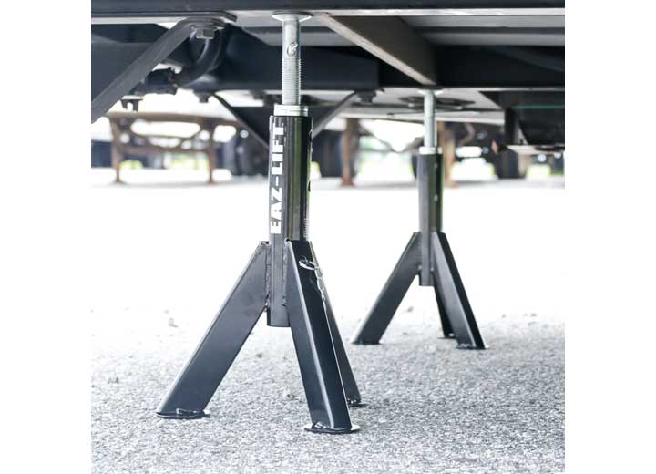 Camco EAZ-Lift Heavy Duty Telescopic Stabilizing Jack with Quick Release Pin (2-Pack)