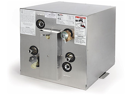 Camco 6 GAL ELECTRIC WATER HEATER, 120V FRONT HEAT EXCH,SIDE MOUNT