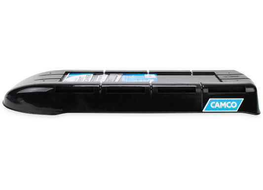 Camco REFRIGERATOR VENT COVER TOP ONLY, BLACK