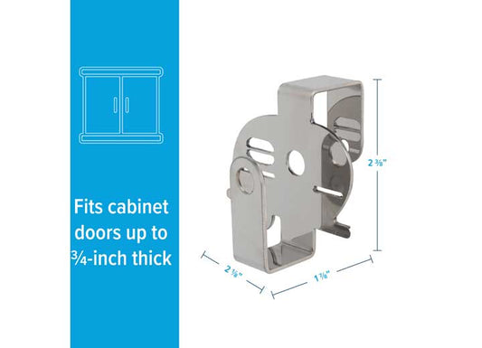Camco LIBATC-CABINET TOWEL HANGER, 2/PK